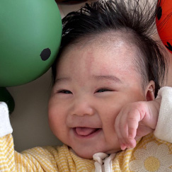 写真：赤ちゃん　ななせ