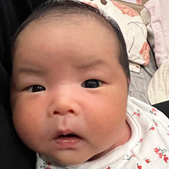 写真:赤ちゃん こはる