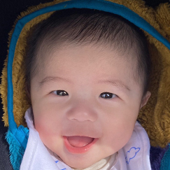 写真:赤ちゃん りく