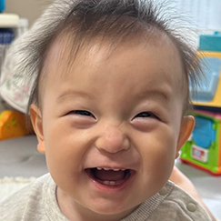 写真：赤ちゃん　とわ