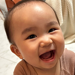 写真:赤ちゃん ひふみ