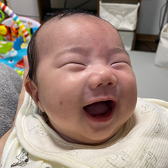 写真:赤ちゃん はるた