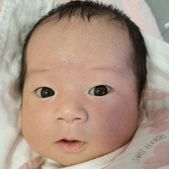 写真：赤ちゃん　めぐみ