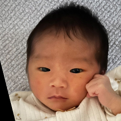 写真：赤ちゃん　みあ