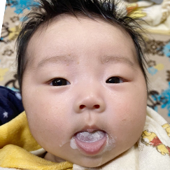 写真:赤ちゃん ゆずは
