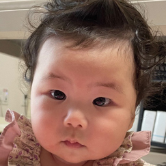 写真:赤ちゃん ましろ