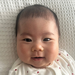 写真:赤ちゃん ゆずか