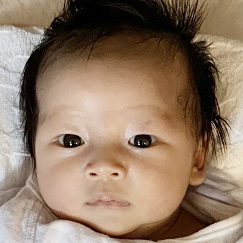 写真：赤ちゃん　まお