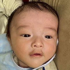 写真:赤ちゃん ゆずき