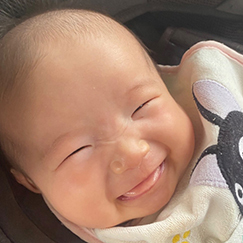 写真:赤ちゃん めい