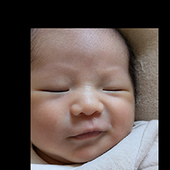 写真：赤ちゃん　りつ