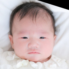 写真：赤ちゃん　つむぎ