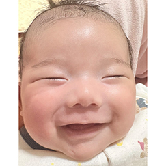 写真：赤ちゃん　ゆずき