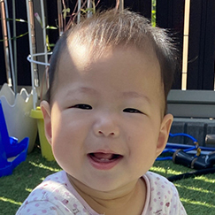 写真:赤ちゃん ミチ
