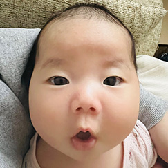 写真：赤ちゃん　ゆな