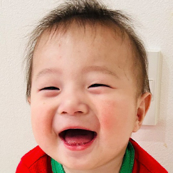 写真：赤ちゃん　ちはや