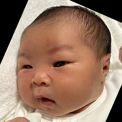 写真：赤ちゃん　ゆい