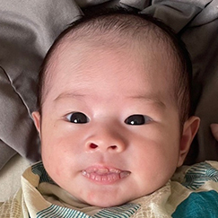 写真:赤ちゃん れいや