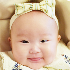写真：赤ちゃん　みお