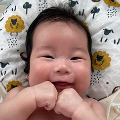 写真：赤ちゃん　ゆうき