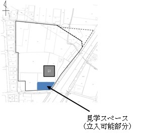 地図:見学スペース
