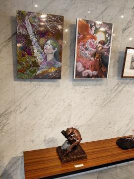 写真：美術作品展示1