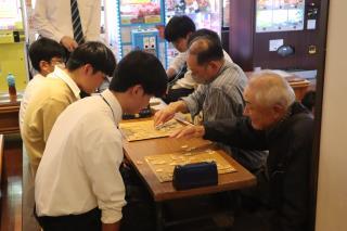 写真：将棋対局ブース