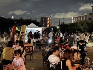 写真：夜の様子