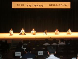 写真：サムルノリの演奏