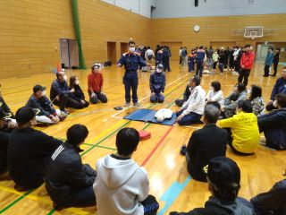 写真：心肺蘇生法とAEDの取扱い