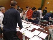 写真：避難所運営ゲーム