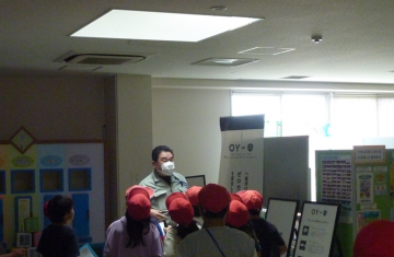 写真：室内から見たトップライト