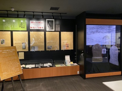 写真：八尾の歴史展示1