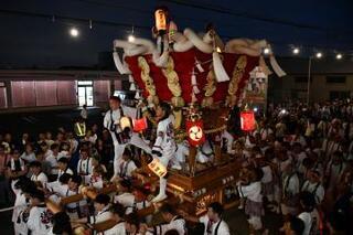 写真：神立の布団太鼓