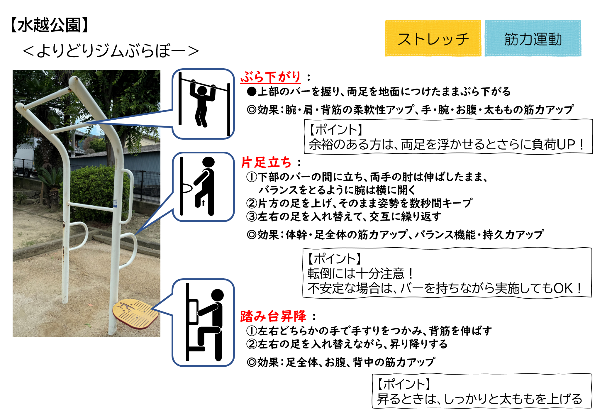 水越公園のよりどりジムぶらぼー