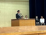 写真：立会演説会の様子2