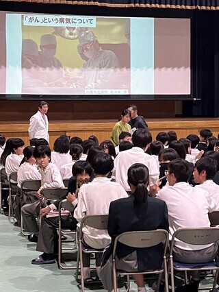 写真：がんの講演1