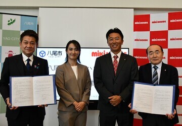 写真：大松市長　イベントでの様子　9月24日