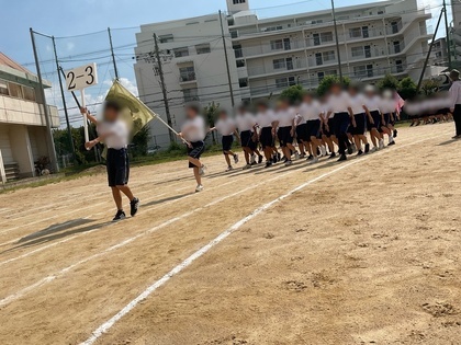 写真：体育大会全体練習3
