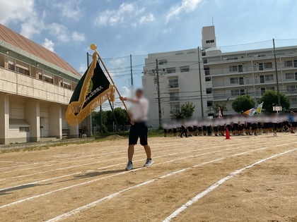 写真：体育大会全体練習2