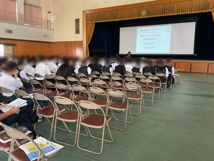 写真：進路説明会1