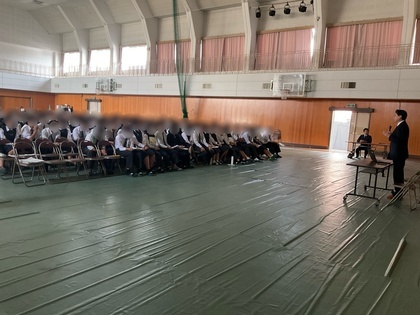 写真：進路説明会2