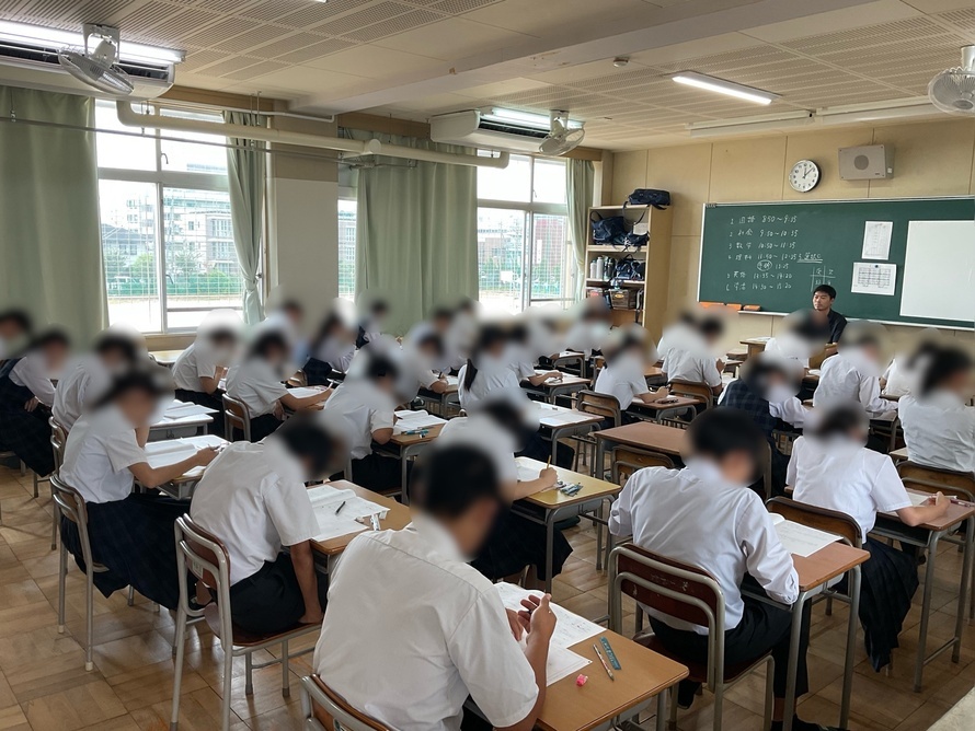 写真：チャレンジテスト