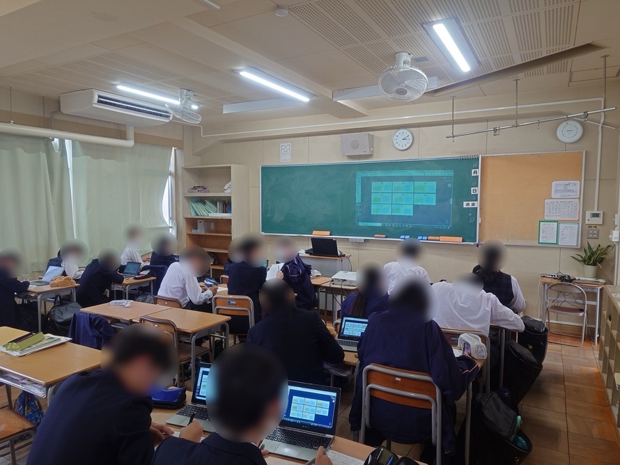 写真：人権学習