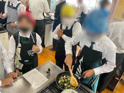 写真：調理実習3