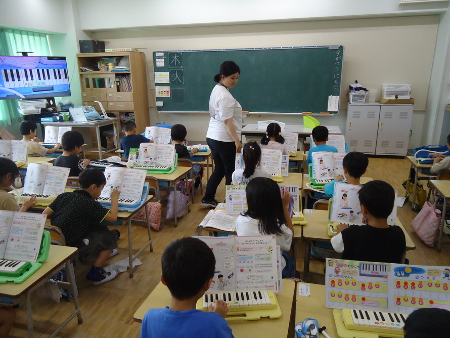 写真：1年生の様子1