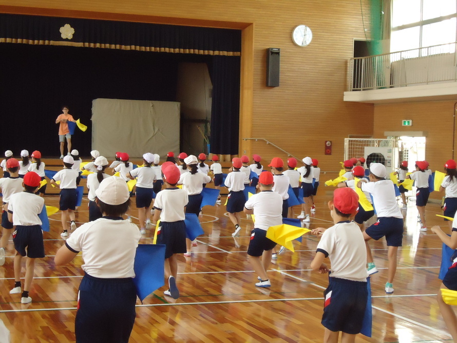写真：運動会の練習1
