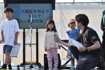 写真：大声コンテスト