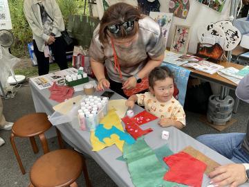 写真：筆手紙道協会ワークショップ