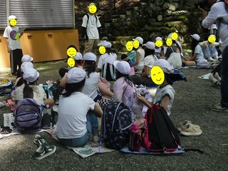 写真：洞川到着
